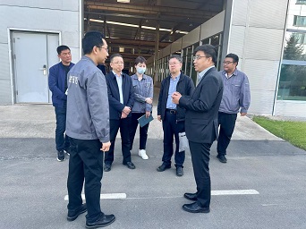 沈阳市委常委、副市长周舟到海为调研